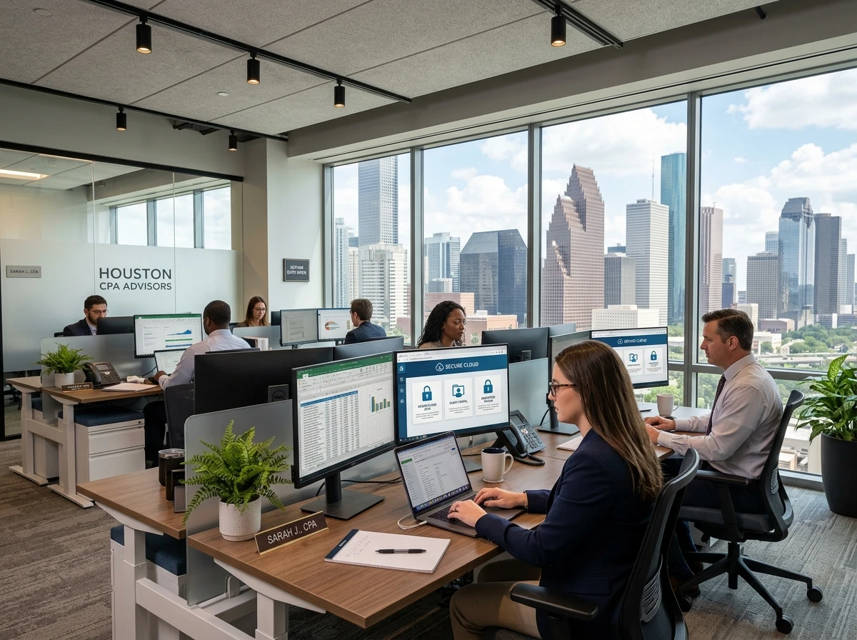 CPA firm managed IT Houston accounting office secure cloud technology - cpa firm managed it