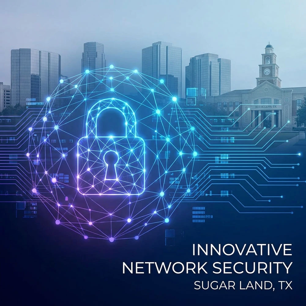 secure ai framework enterprise data center with security shield graphics